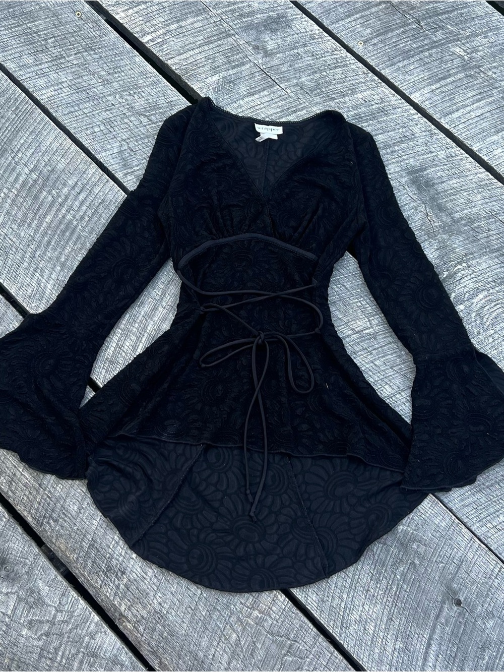 Vintage 90s Gothic Dress